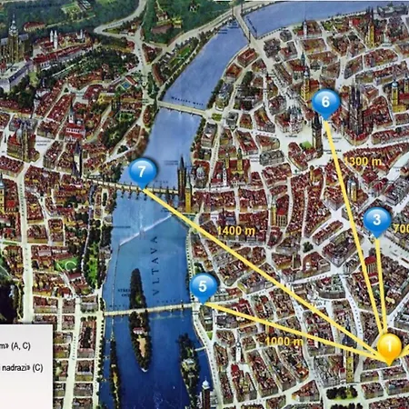 Bright 2bdr In 5 Minutes To Wenceslas Square *
